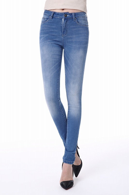 Women's denim tight pants