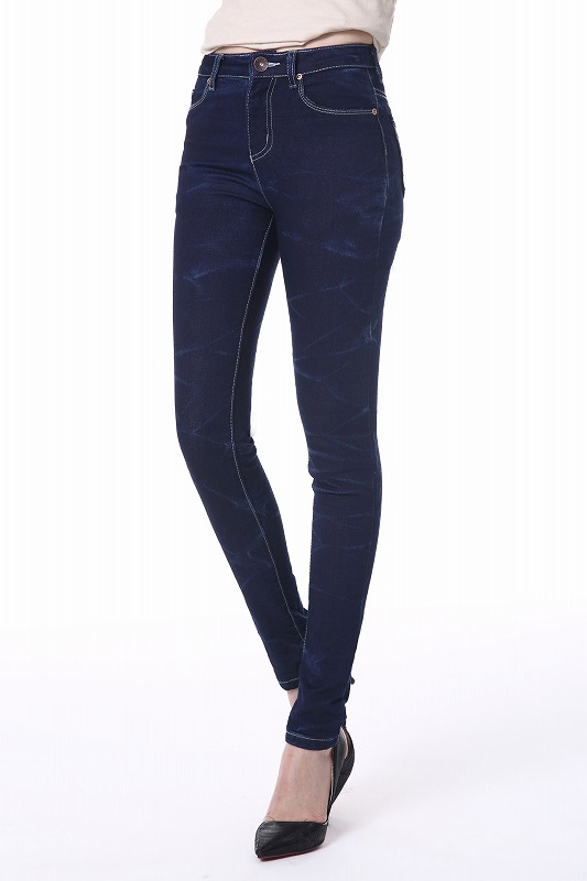 Women's denim tight pants