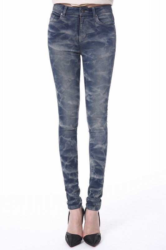 Women's denim tight pants