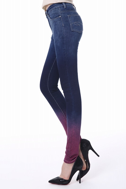 Women's denim tight pants