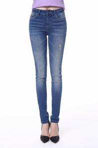 Women's denim tight pants