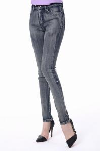 Women's denim tight pants