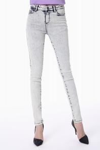 Women's denim tight pants