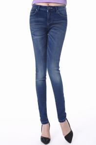 Women's denim tight pants