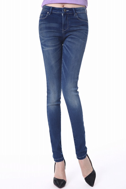 Women's denim tight pants