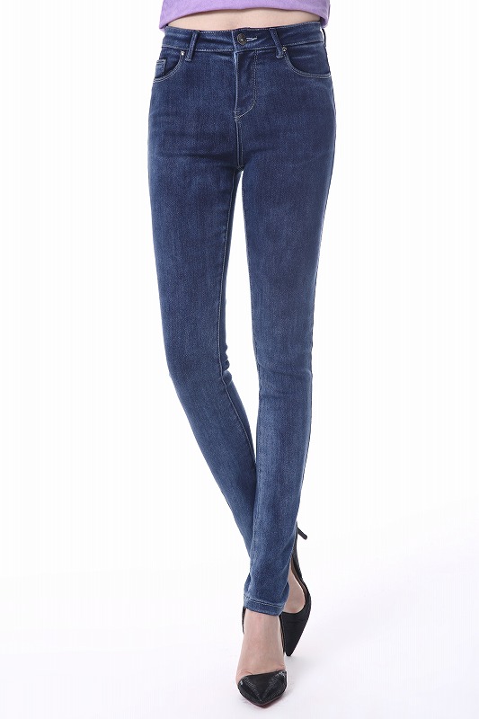 Women's denim tight pants