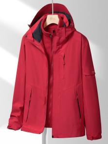 Men and women's warm and windproof windbreakers for autumn and winter