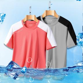 Summer unisex ice silk T-shirt